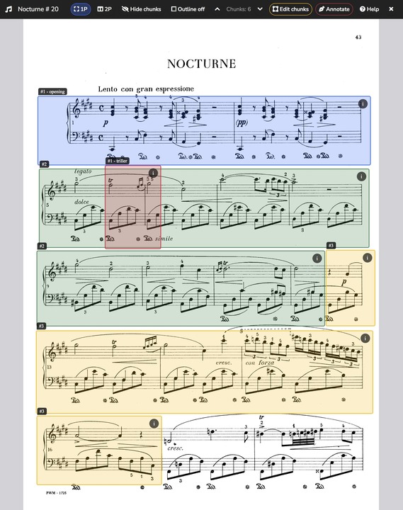 Trumpet player recording a practice session